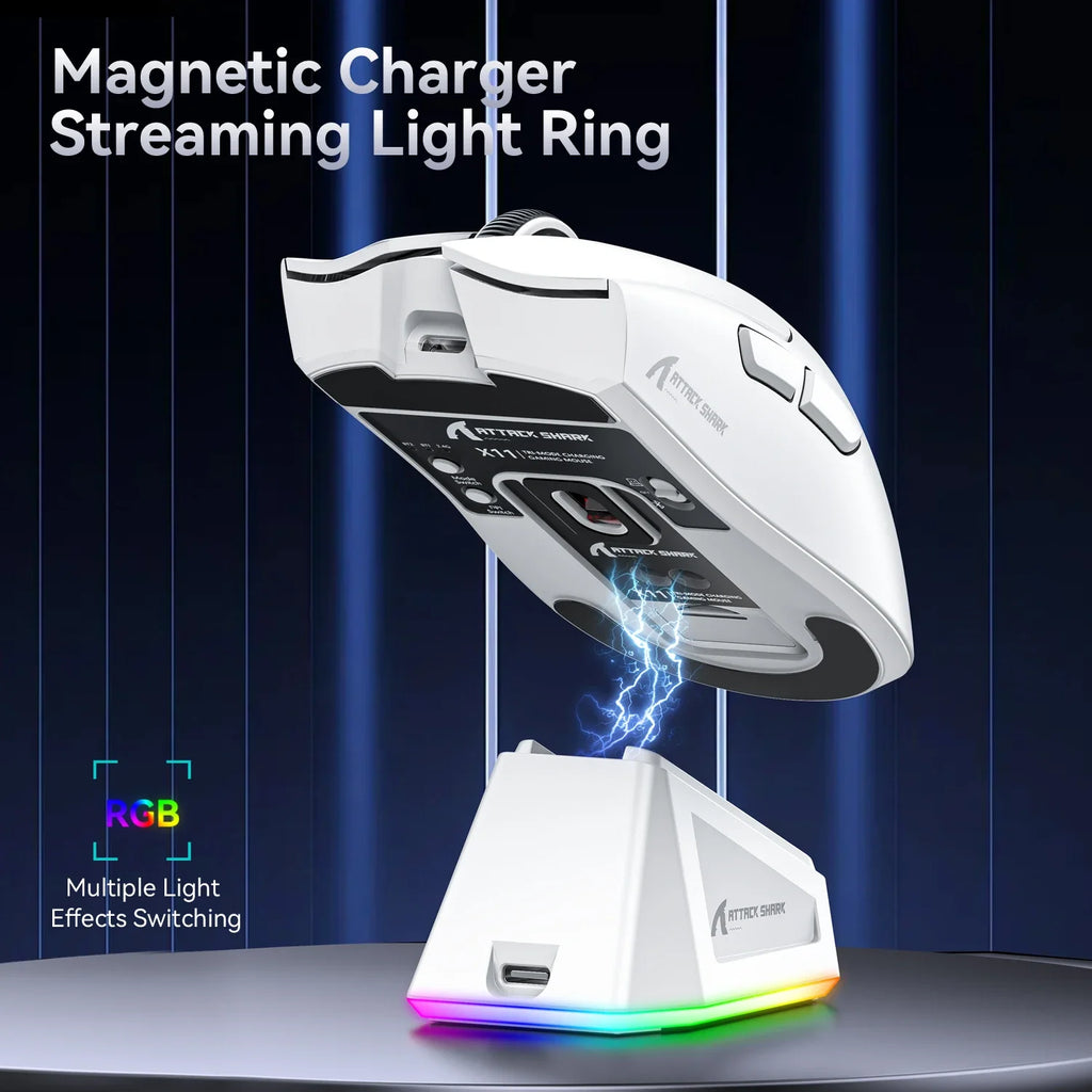 ATTACK SHARK™ R1/X11 UltraLight Wireless Gaming Mouse