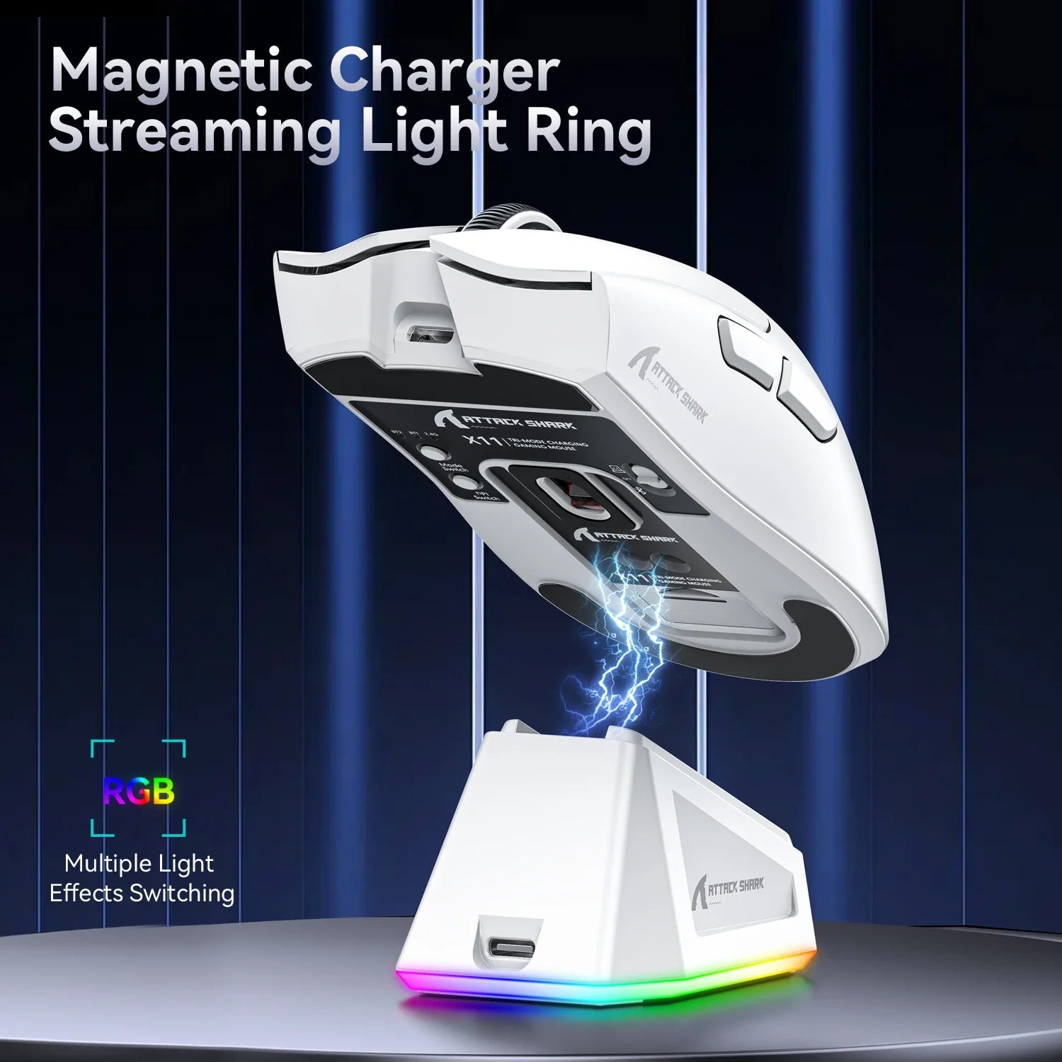 ATTACK SHARK™ R1/X11 UltraLight Wireless Gaming Mouse