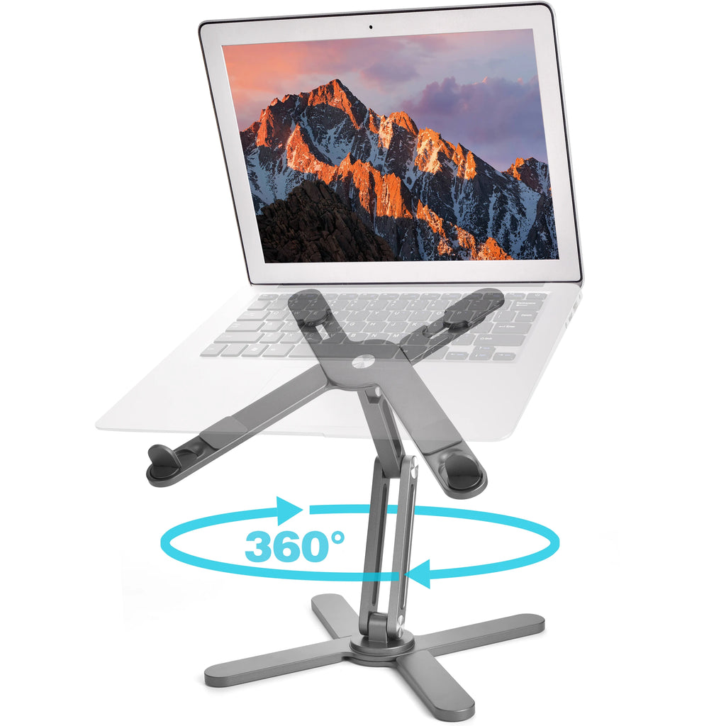 AEROFLEX™ 360 Rotating Aluminum Laptop Stand