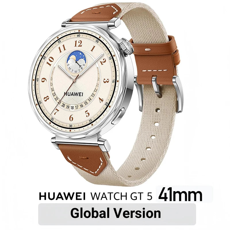 HUAWEI Watch GT 5 / GT5 Pro Smartwatch – Built-in Map, Message Replay, iOS & Android