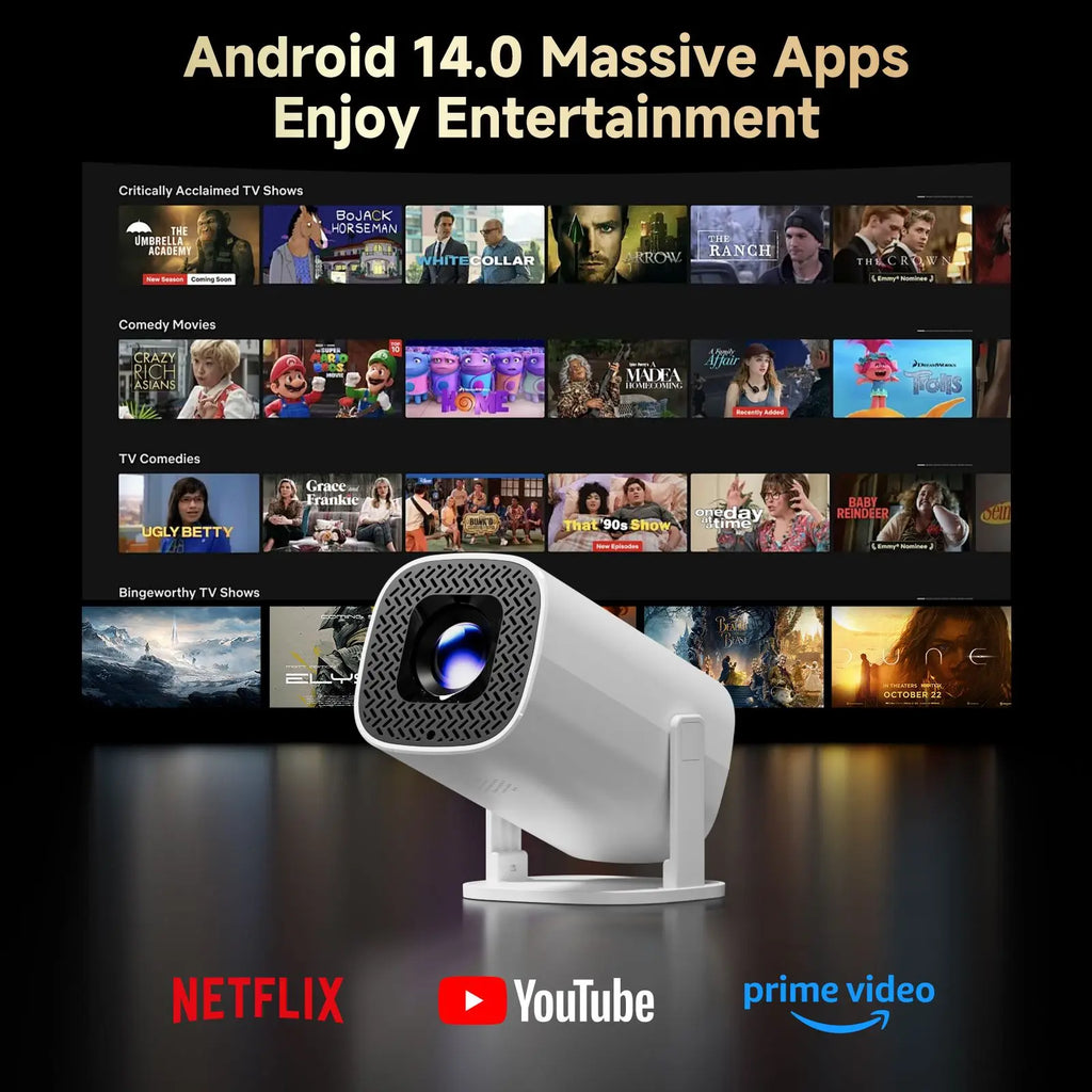 CINEMOVA™ P30 Pro Smart Mini Projector