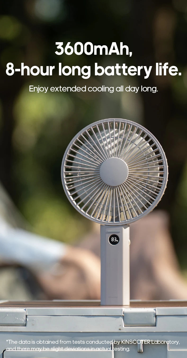 ZENOVA™ FlexBreeze Folding Portable Fan