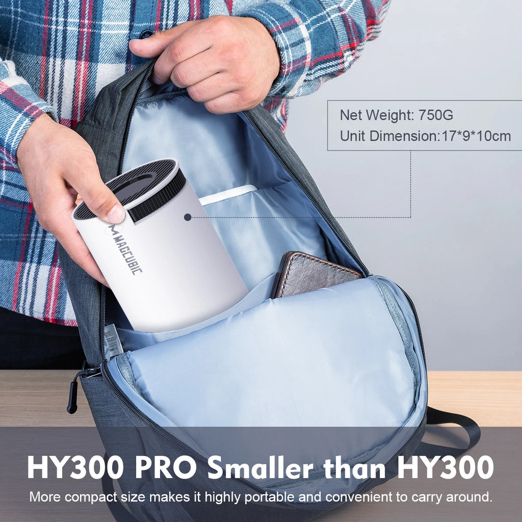MAGCUBIC™ HY300 Pro Smart Cinema Projector