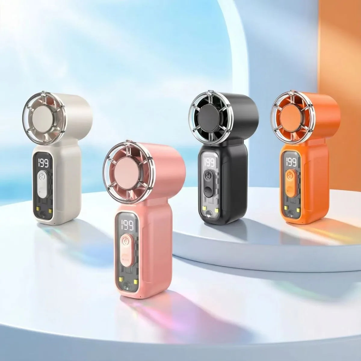 NOVARY™ TurboFlow Transparent Mini Fan
