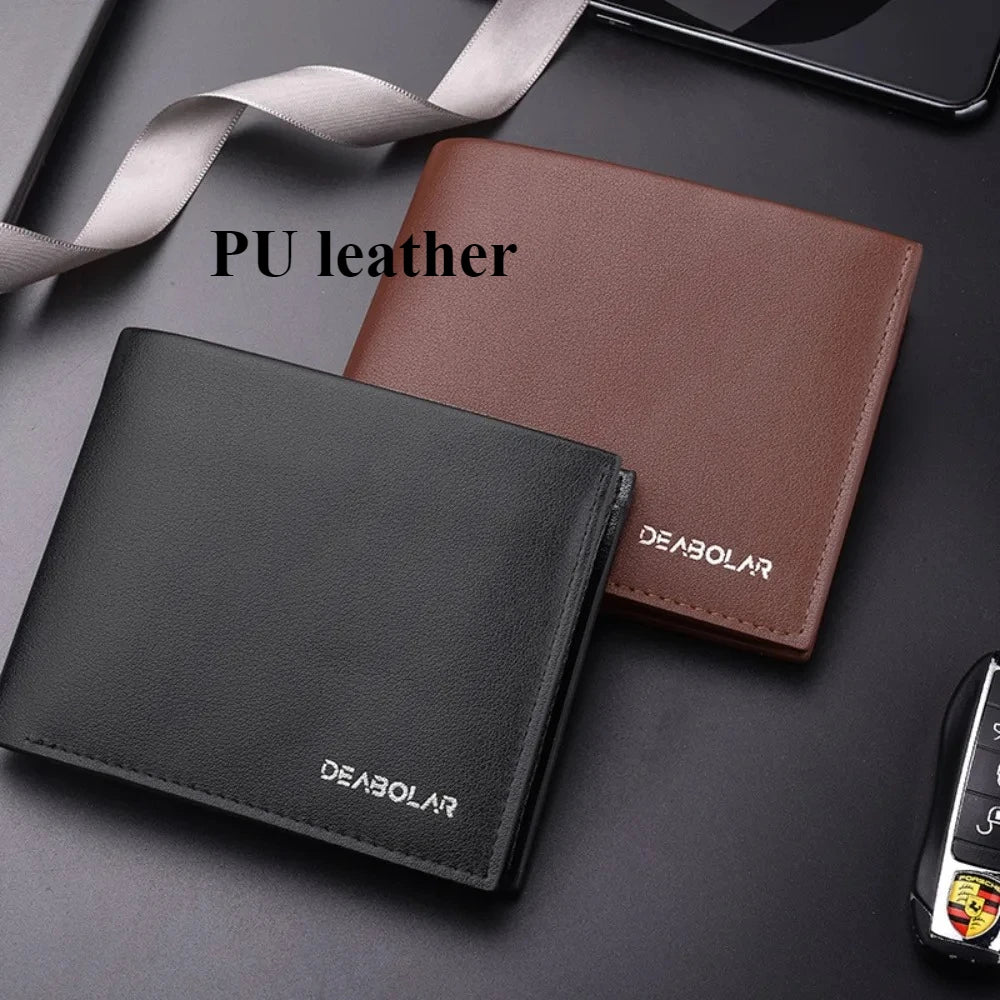AURION™ Genuine Cowhide Leather Slim Wallet for Men