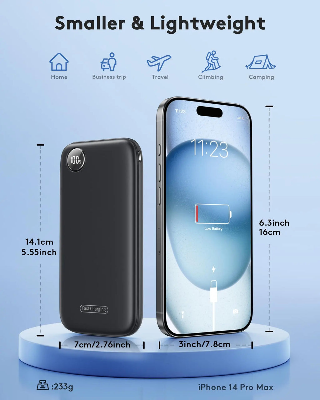 VOLTRIX™ SlimCharge 10000 Power Bank