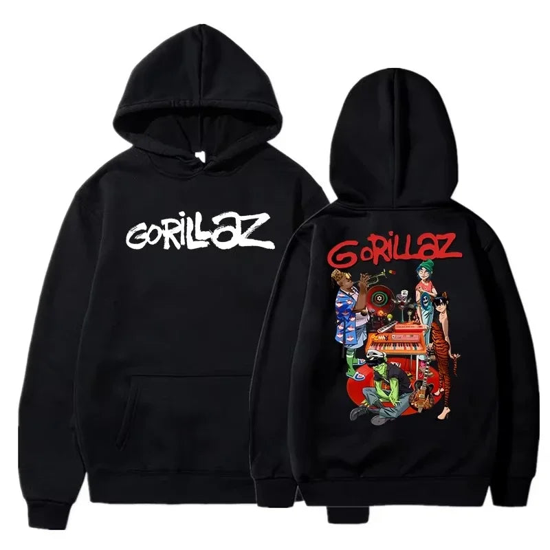 UrbanAnime™ Loose Fit Printed Hoodie