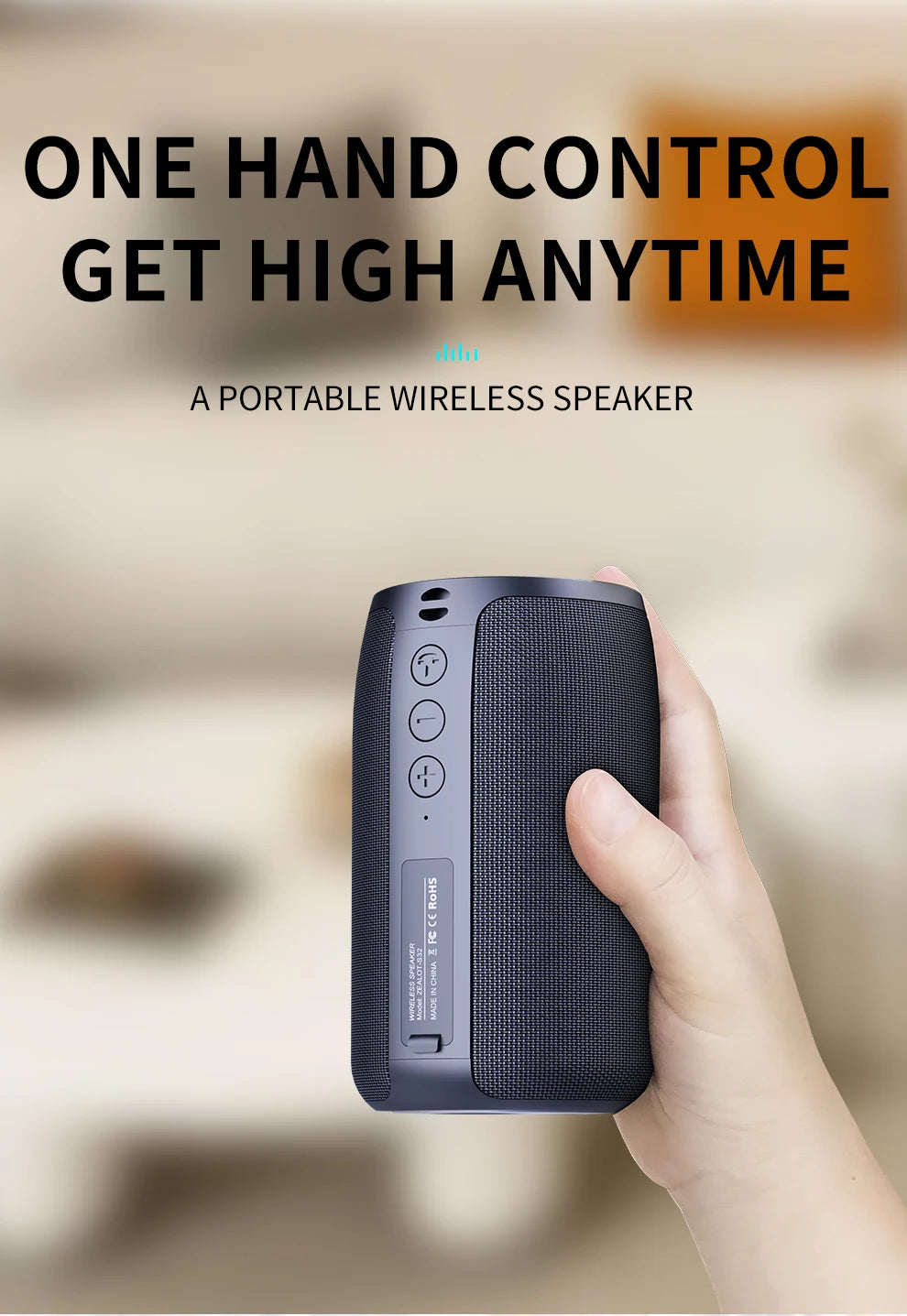 ZEALOT™ S32 Outdoor BassPulse Wireless Speaker