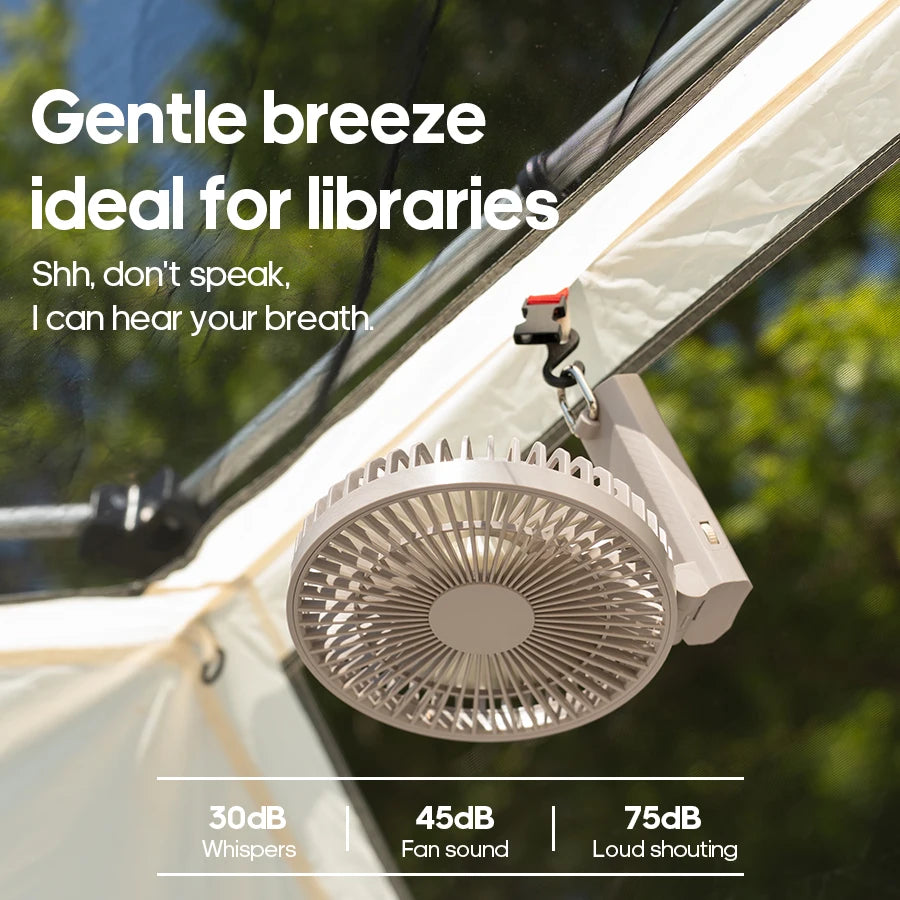 ZENOVA™ FlexBreeze Folding Portable Fan