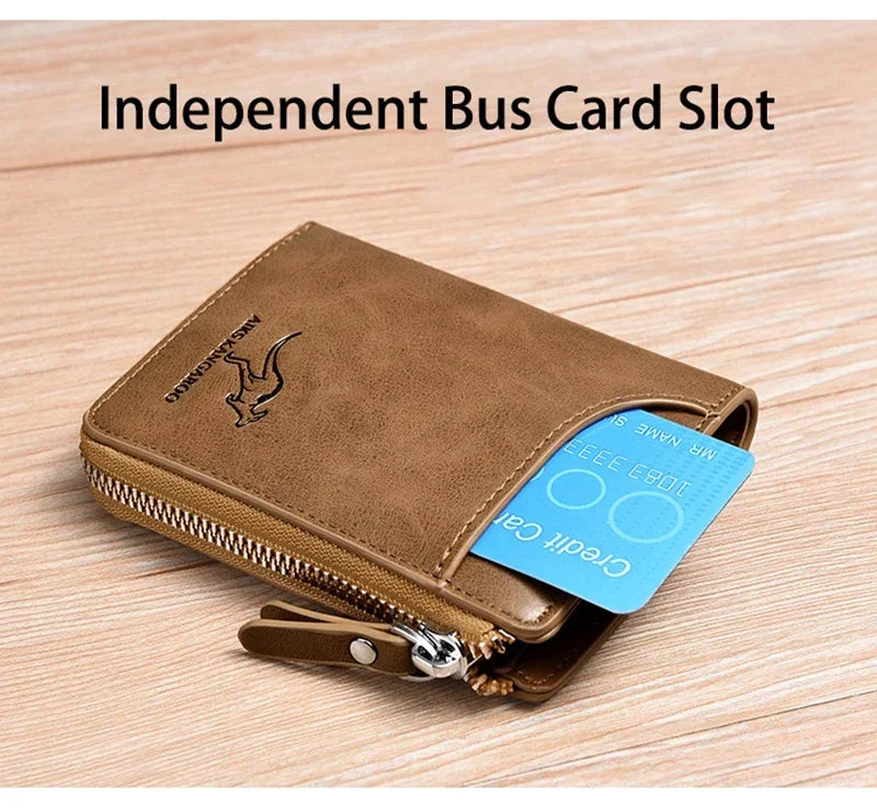 AURION™ Luxury RFID Slim Wallet for Men