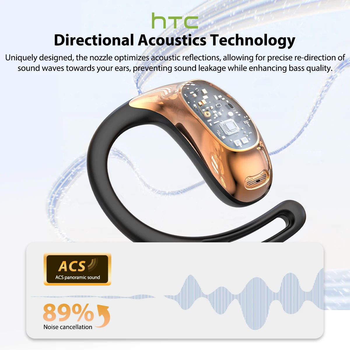 NEXORA™ AI Translation OWS Bluetooth Earhook Earphones