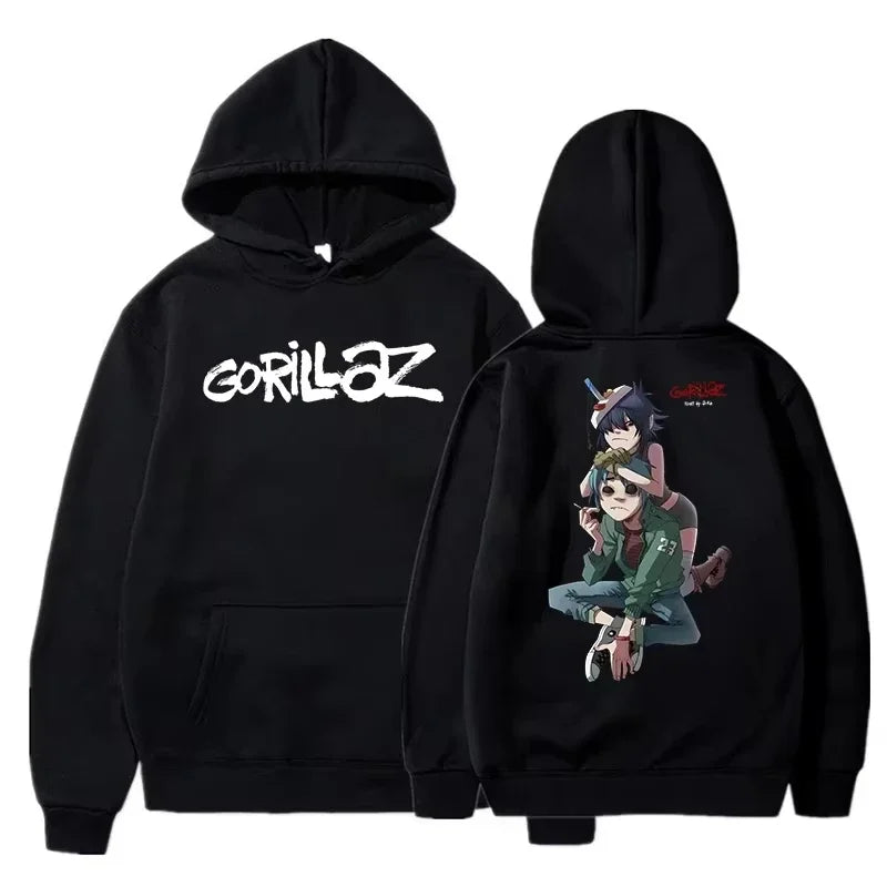 UrbanAnime™ Loose Fit Printed Hoodie