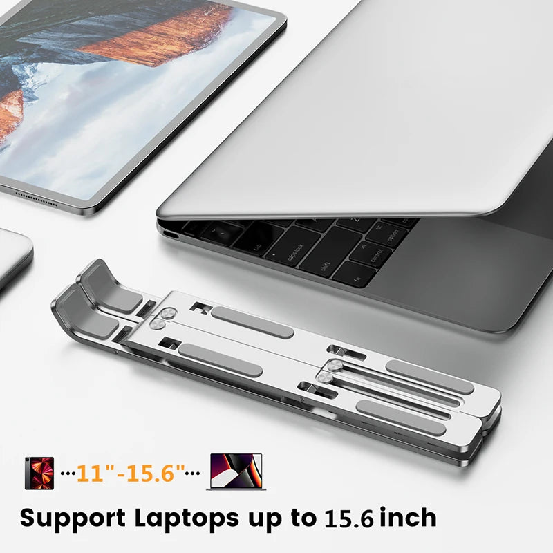 ELEVARA™ Aluminum Ergonomic Laptop Stand