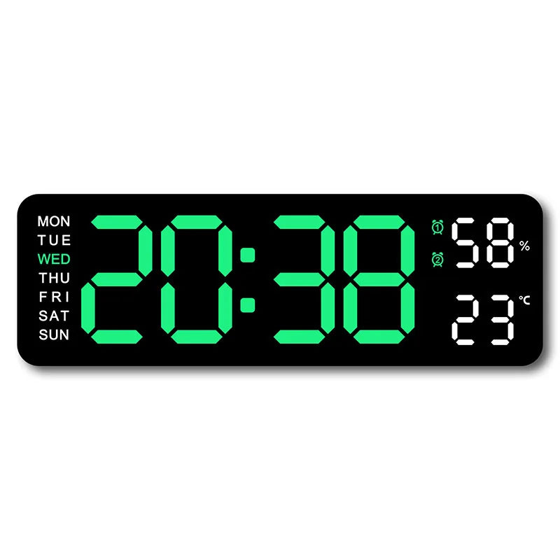 AURACLOCK™ Minimalist LED Smart Wall Clock