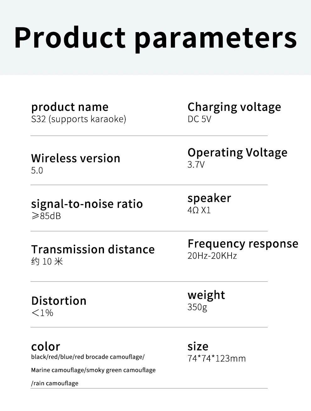 ZEALOT™ S32 Outdoor BassPulse Wireless Speaker