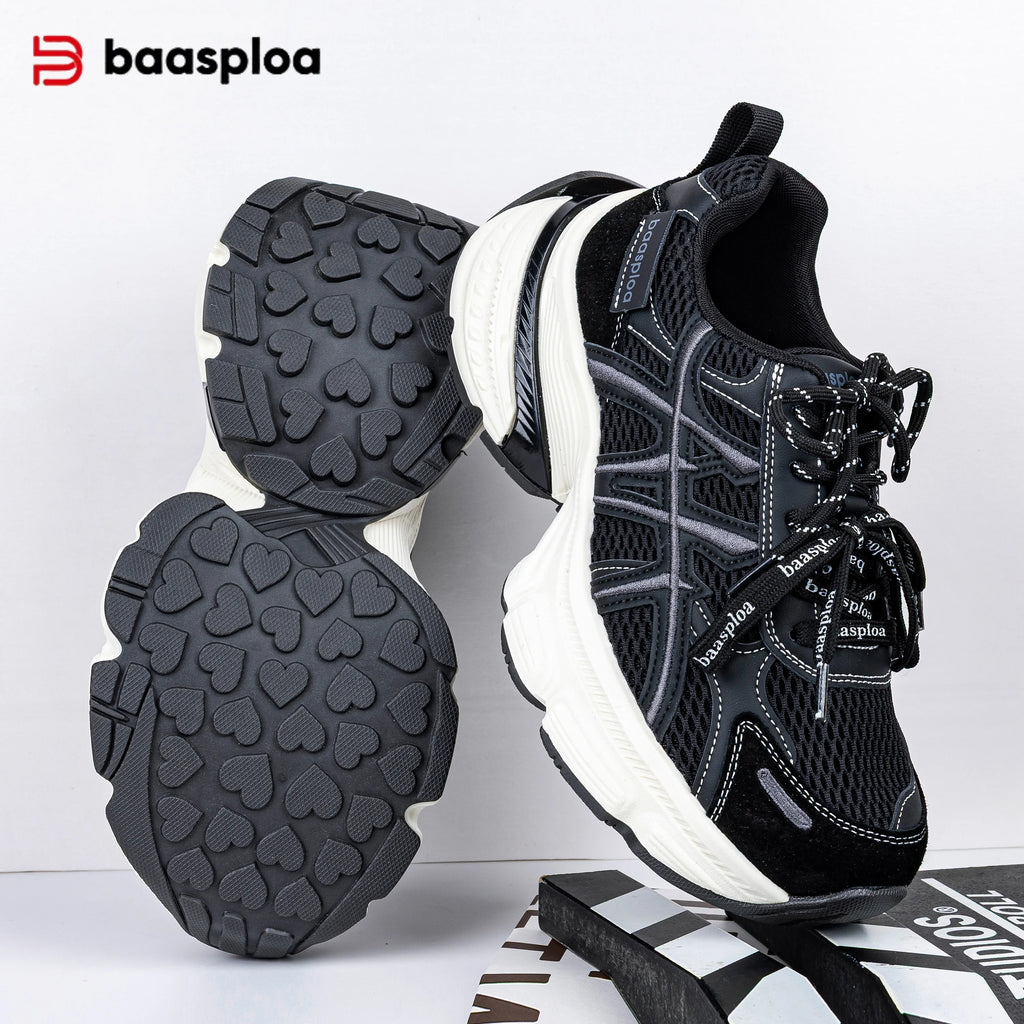 Baasploa™ Retro Chunky Breathable Sneakers