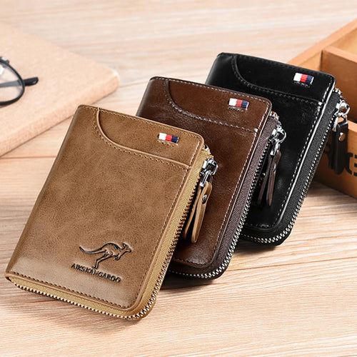 AURION™ Luxury RFID Slim Wallet for Men