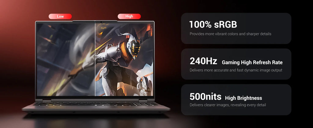 FIREBAT HUAN 16 Pro™ Ryzen 7 RTX 5060 Gaming Laptop