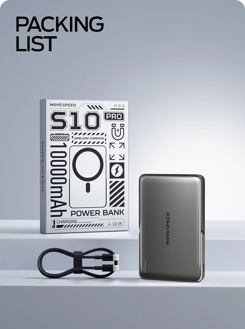 MOVESPEED™ S10 Pro MagSafe Power Bank