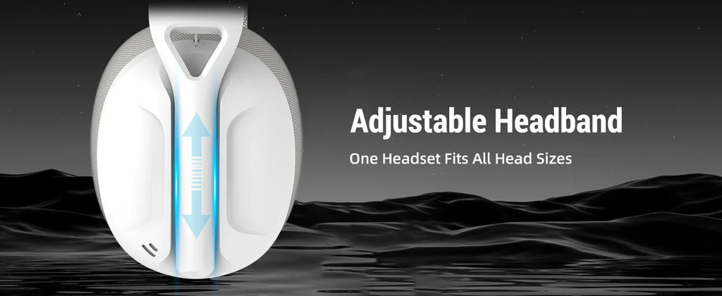 ATTACK SHARK L80 Wireless Gaming Headset – Ultra-Light RGB Low Latency