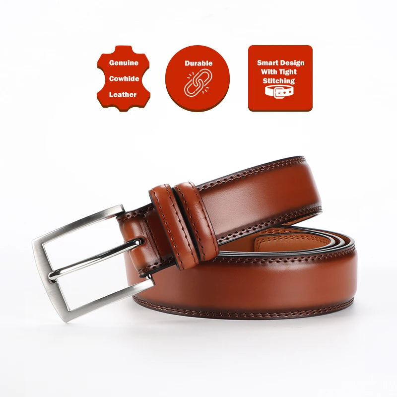 UrbanLeather™ Genuine Leather Men’s Belt