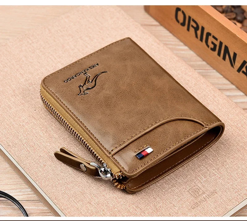 AURION™ Luxury RFID Slim Wallet for Men