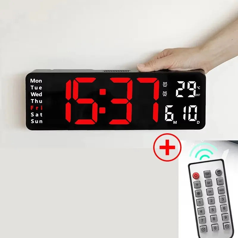 AURACLOCK™ Minimalist LED Smart Wall Clock