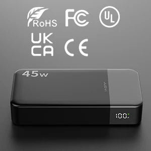 JUOVI™ J2621 HyperCharge 45W Power Bank
