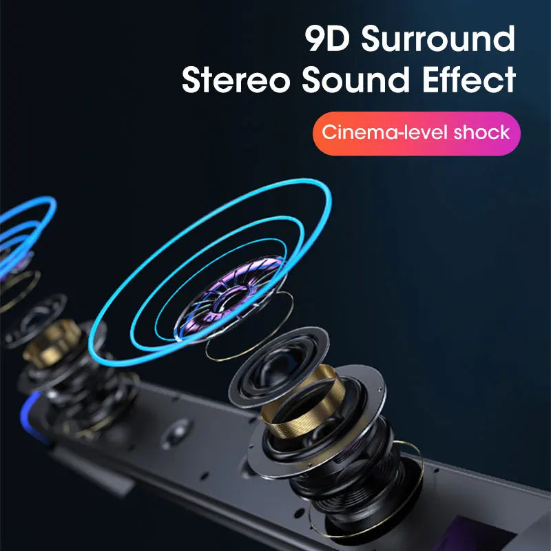 SONIQEDGE™ 4D Stereo Soundbar Speaker