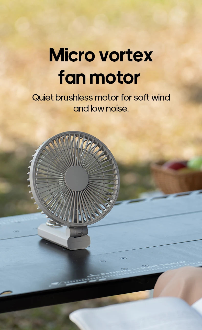 ZENOVA™ FlexBreeze Folding Portable Fan