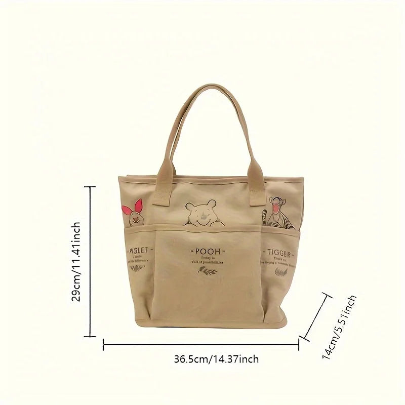 HoneyBear™ Retro Canvas Tote Bag