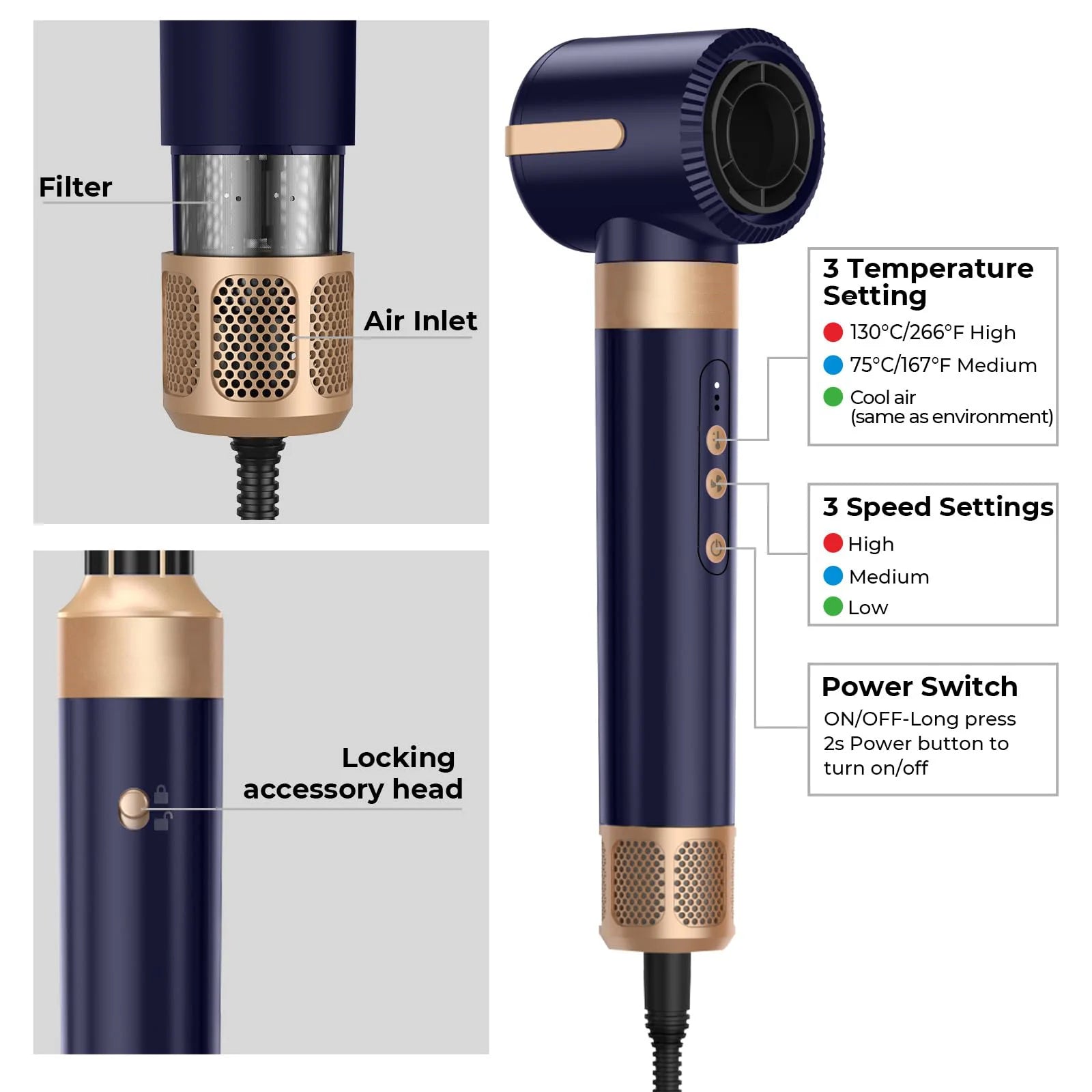 UKLISS™ AirLuxe 7-in-1 Professional Hair Styler