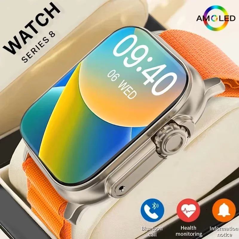 T900 Ultra 2 49mm Smartwatch – AMOLED 2.3”, NFC, Compass, Waterproof, Android & iOS
