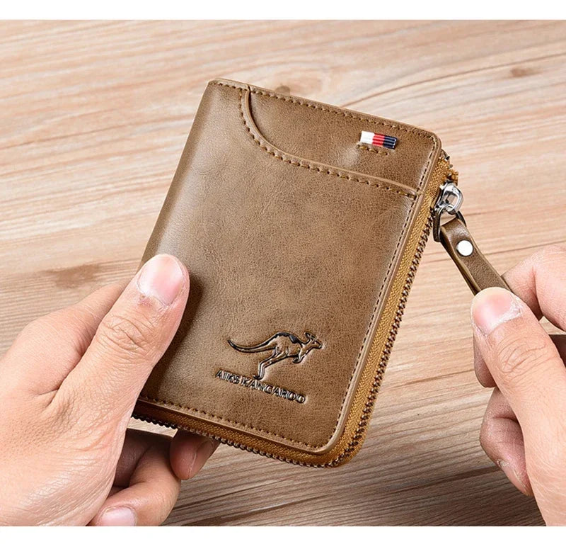 AURION™ Luxury RFID Slim Wallet for Men