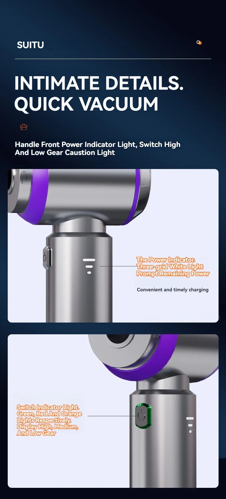 AEROVAC™ TurboForce Wireless Vacuum & Air Duster