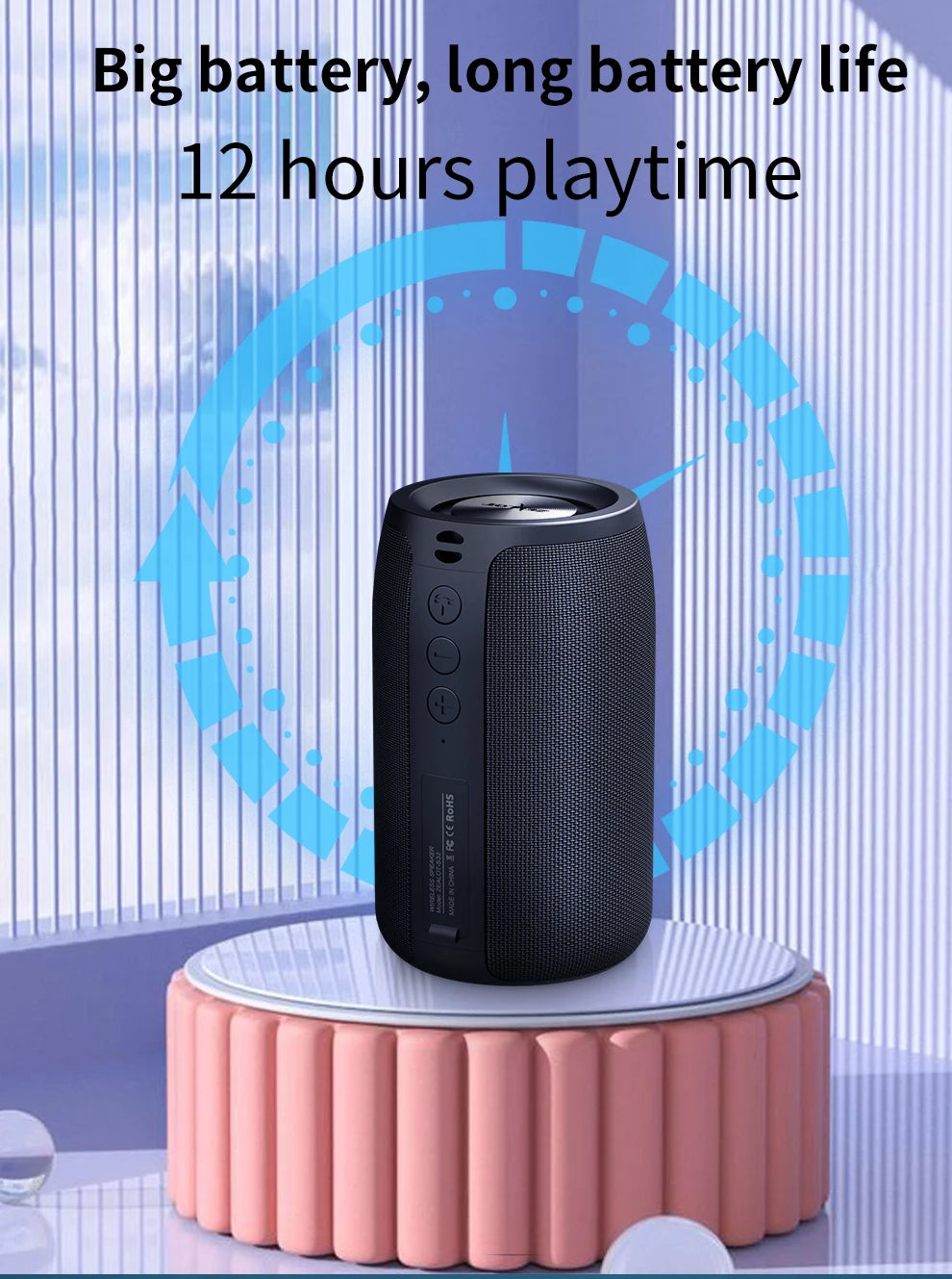 ZEALOT™ S32 Outdoor BassPulse Wireless Speaker