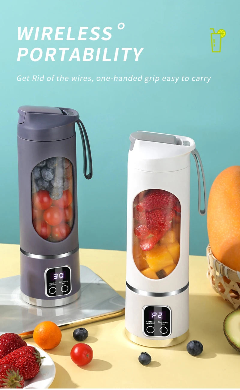 BLENDORA™ 10-Blade Turbo Ice Crusher Portable Blender