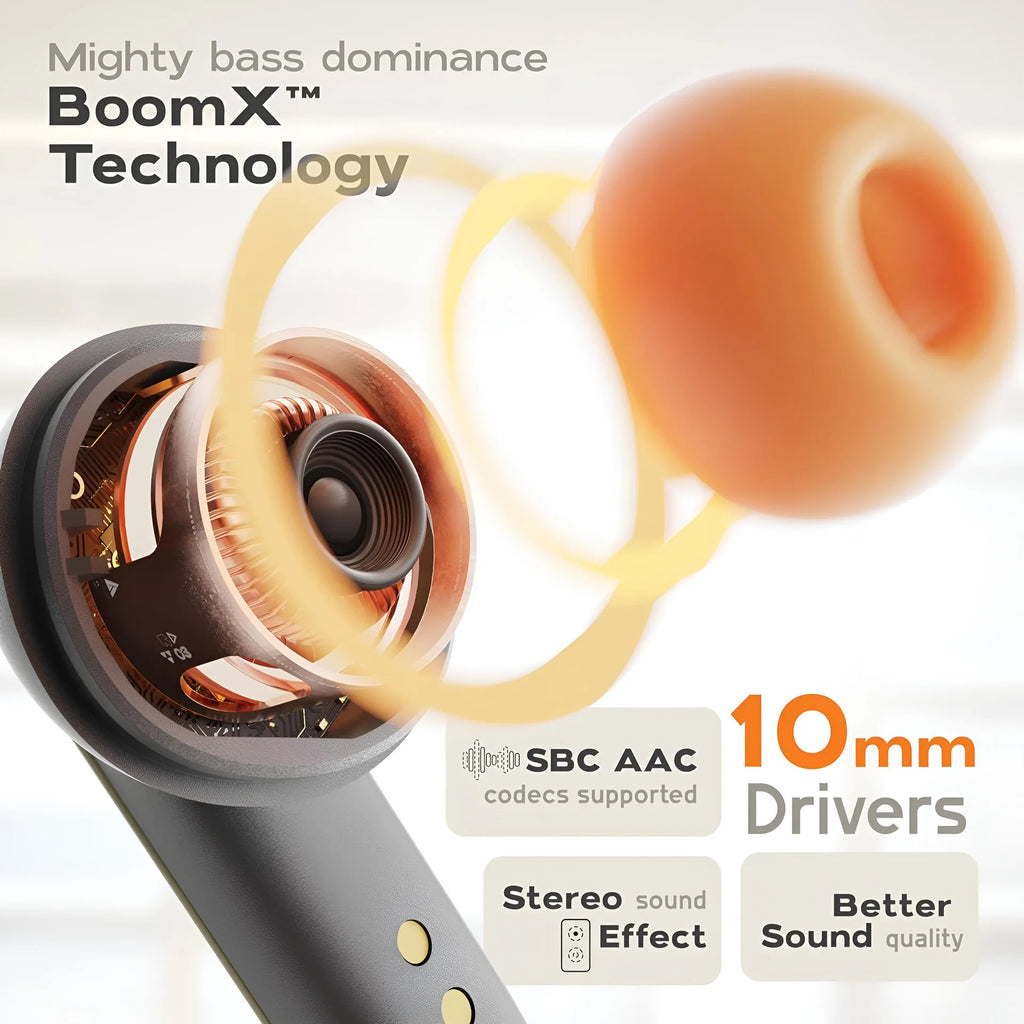 VELTRON™ AirSync TWS 5.4 ENC Wireless Earbuds