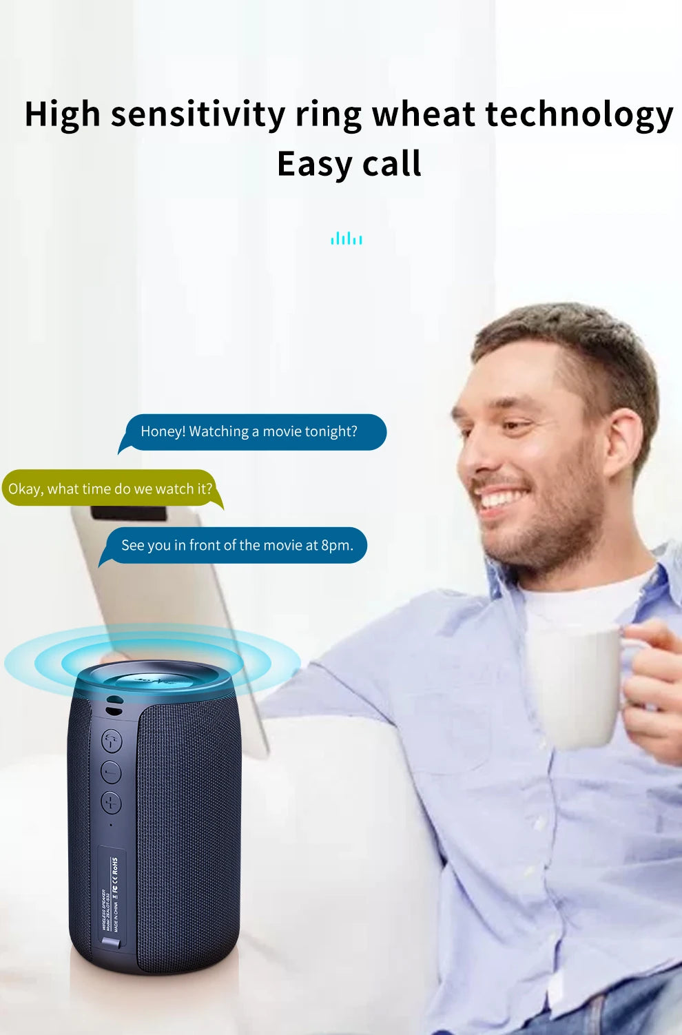 ZEALOT™ S32 Outdoor BassPulse Wireless Speaker