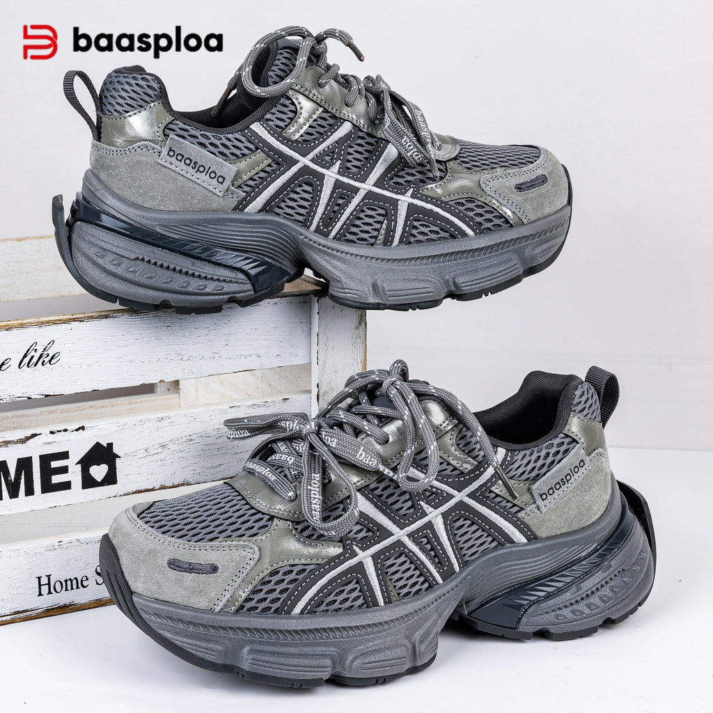 Baasploa™ Retro Chunky Breathable Sneakers