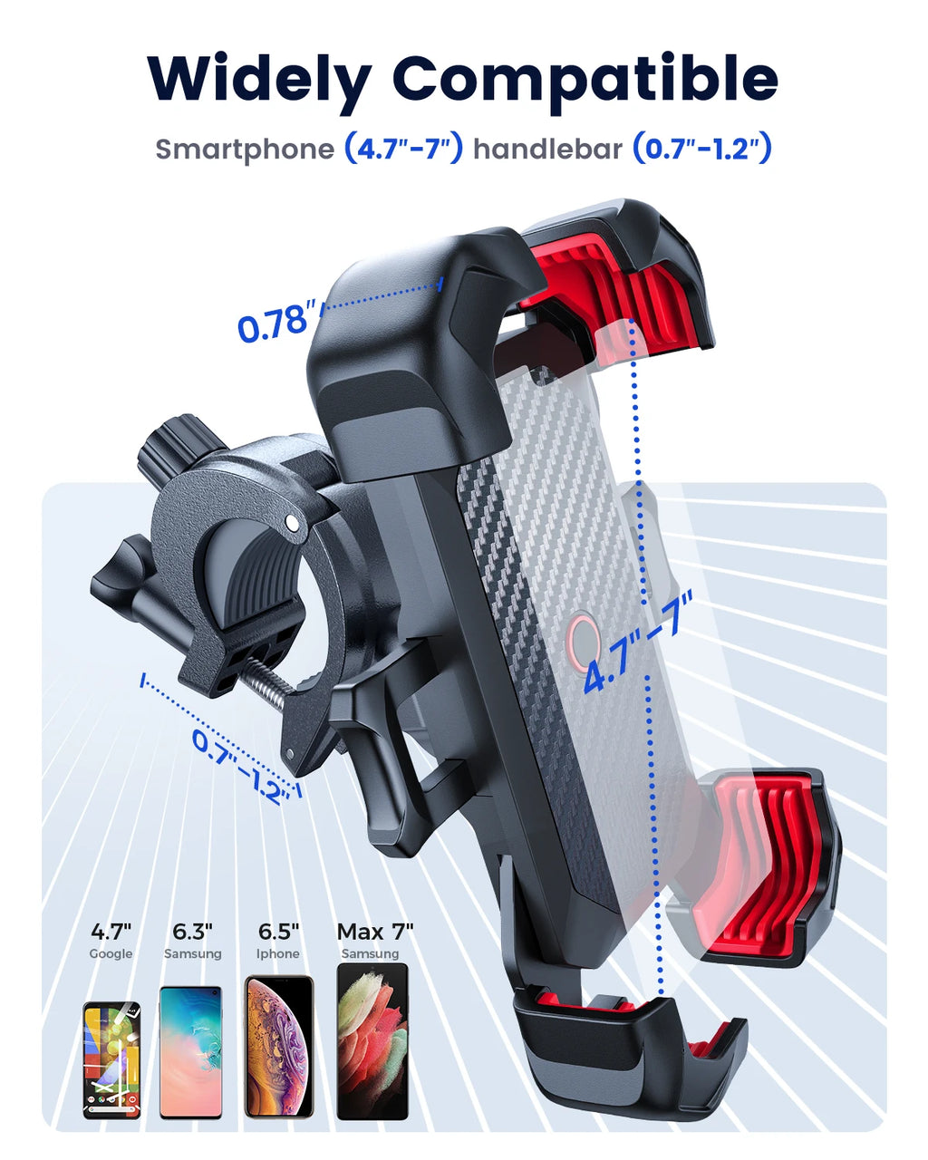 JOYRIDE™ 360 Bike Phone Mount Pro