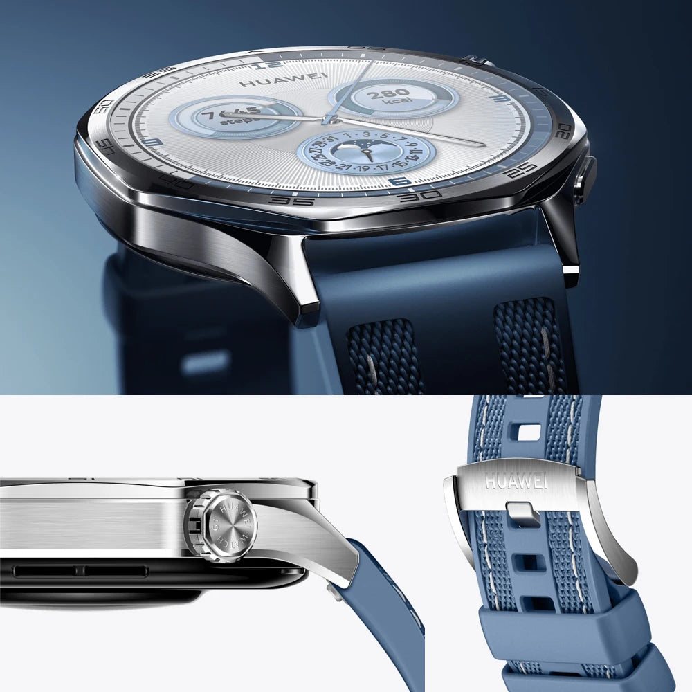 HUAWEI Watch GT 5 / GT5 Pro Smartwatch – Built-in Map, Message Replay, iOS & Android