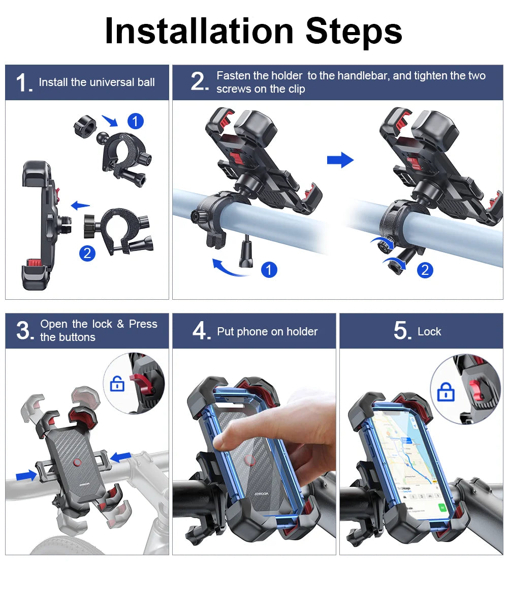 JOYRIDE™ 360 Bike Phone Mount Pro
