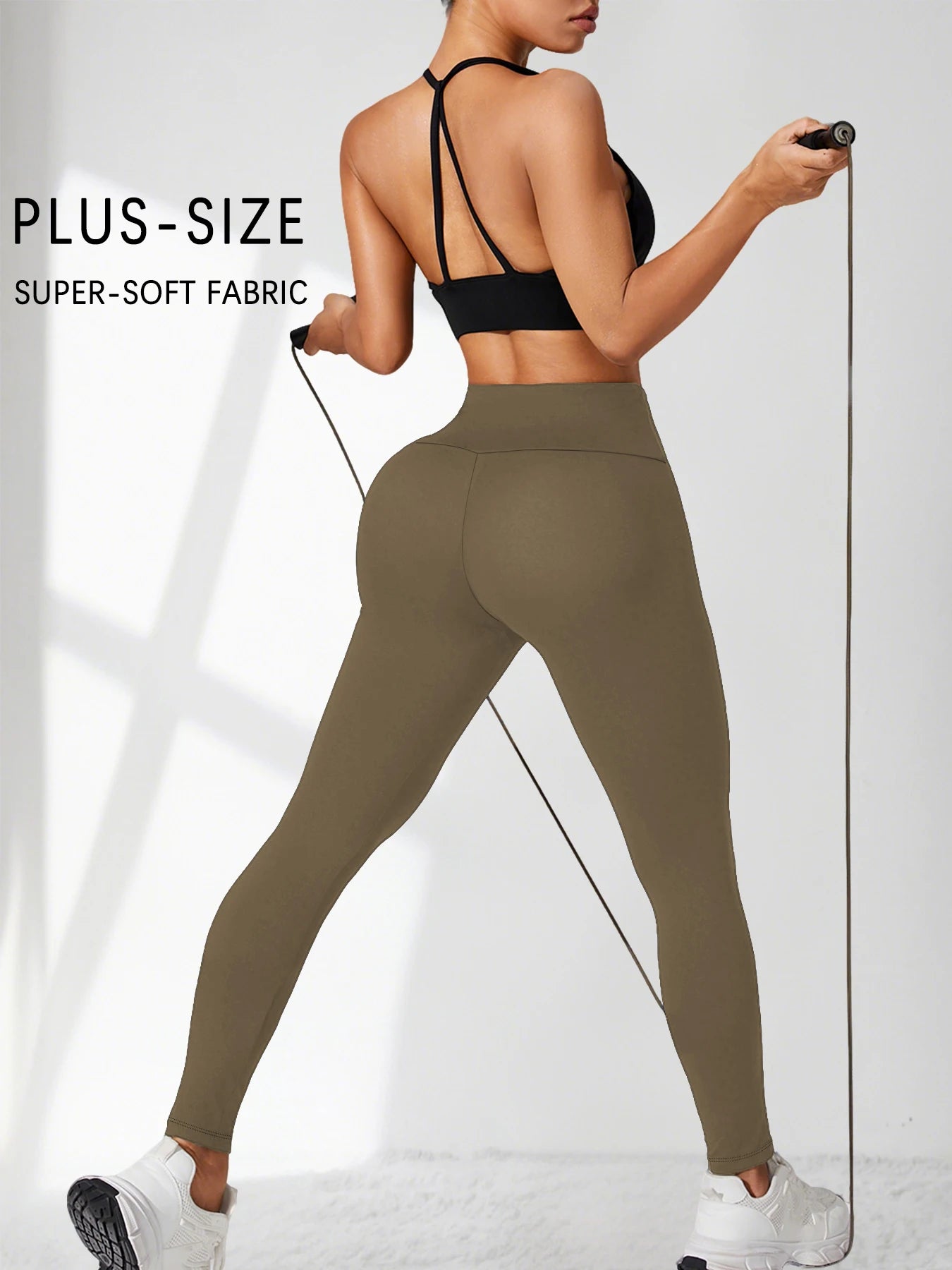 FlexComfort™ Plus Size High Waist Leggings