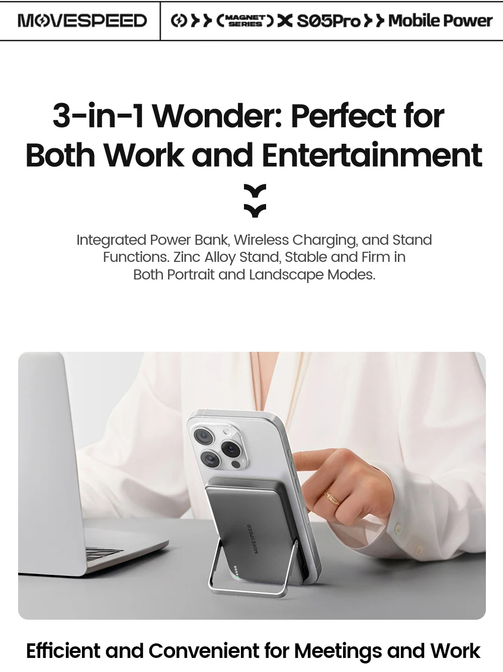 MOVESPEED™ S10 Pro MagSafe Power Bank