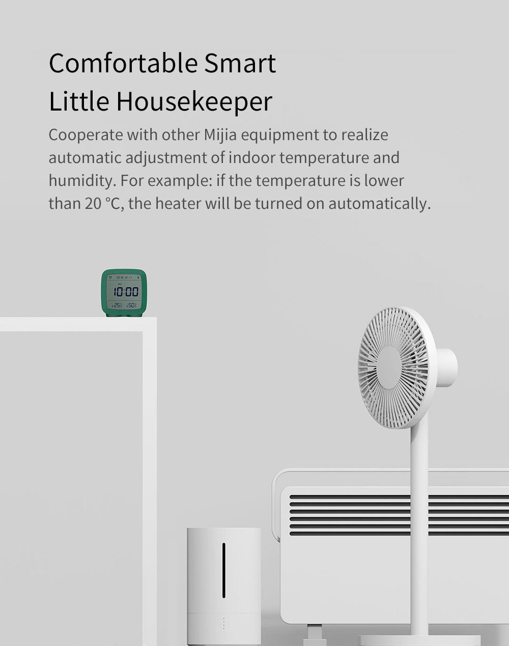 CLIMASENSE™ Smart Climate Alarm Clock