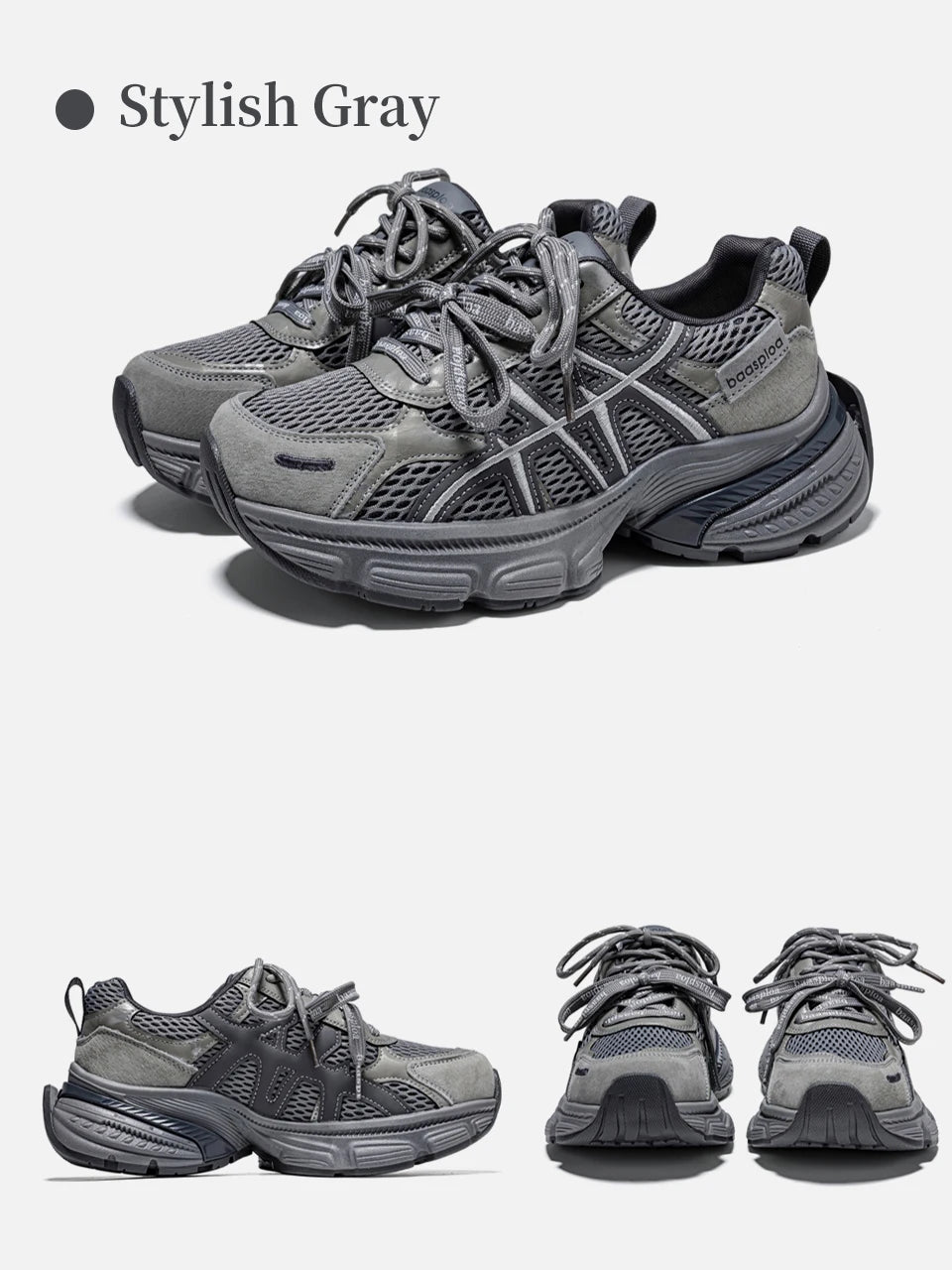 Baasploa™ Retro Chunky Breathable Sneakers