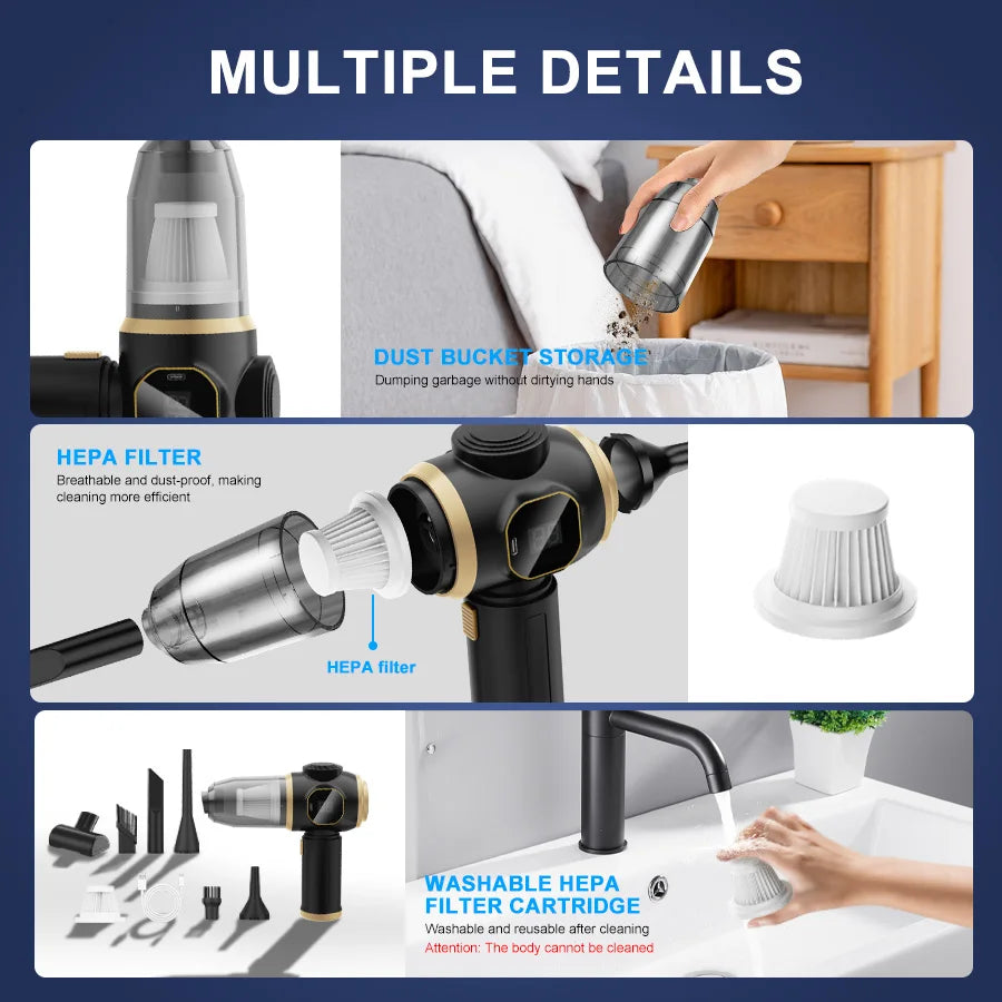 PURAVOX™ MaxForce Wireless Vacuum Cleaner