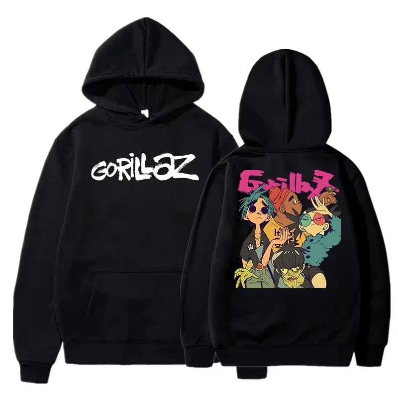UrbanAnime™ Loose Fit Printed Hoodie
