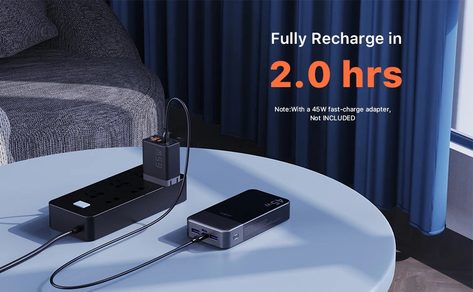 JUOVI™ J2621 HyperCharge 45W Power Bank